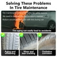 thumbnail image 5 of Tire Shine Spray 500ml Matte Finish No Sling Formula – Long Lasting Tire Dressing that Restores Black, Prevents Cracking and Repels Dirt for Cars, RVs and Trucks, 5 of 9