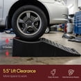 thumbnail image 3 of Pyle Heavy Duty Car Ramp – 20,000 lb Capacity Vehicle Ramp with 5.5" Lift, Anti-Slip Surface & Carry Handle for Trucks, SUVs & RV Maintenance, 3 of 6