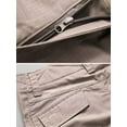 thumbnail image 2 of TRGPSG Men's Ripstop Cargo Pants, Water-Resistant Heavy-Duty Workwear for Hiking & Outdoors,Khaki Size 40, 2 of 7