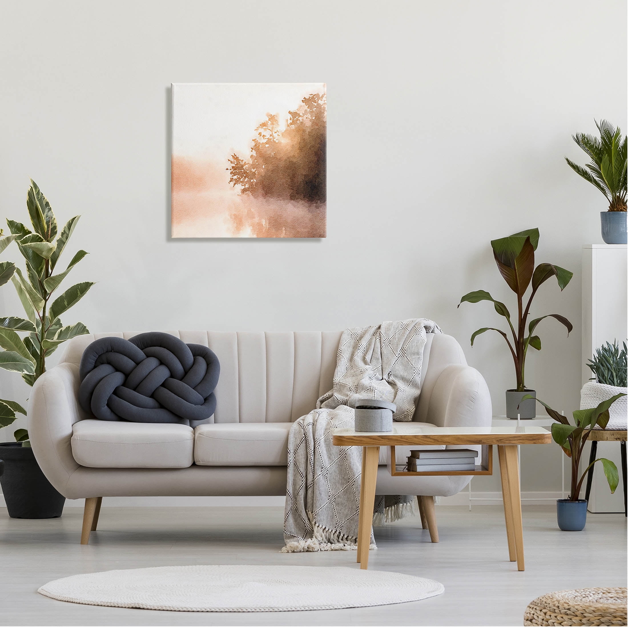 Stupell Industries Overhanging Trees Sunlit Lake View Painting Gallery Wrapped Canvas Print Wall Art, Design by Denise Brown