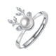 thumbnail image 2 of Xihbxyly Anillo Elegante, Banda de Aleación Ajustable, Detalle de Circonita Cúbica Brillante, Regalo Perfecto para Cualquier Ocasión, Cumpleaños, Aniversario, Navidad, Regalo Significativo para Él o, 2 of 3
