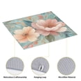 thumbnail image 4 of YFYANG Absorbent Dish Drying Mat for Kitchen, Reusable Spring Pastel Watercolor Flowers Microfiber Dish Mat, 16 x 18 inch, 4 of 9