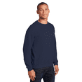 thumbnail image 2 of Gildan Men’s Heavy Blend Casual Crewneck Sweatshirt, Pullover Casual Fleece, Navy, 3XL, 2 of 5