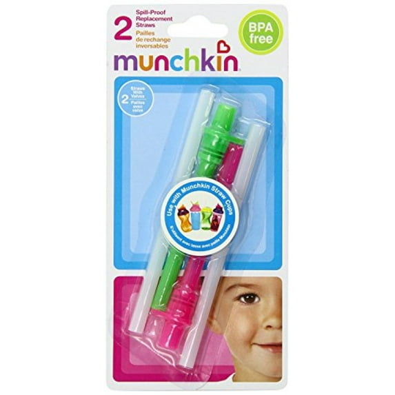 Munchkin Replacement Straws - Color May Vary - 6 Count