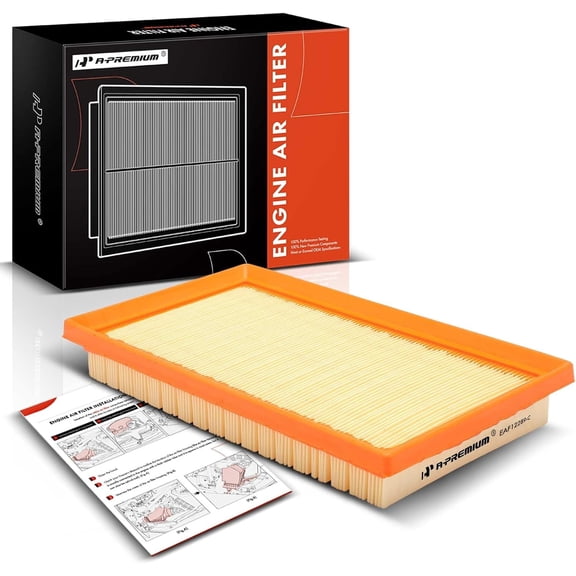 A-Premium Engine Air Filter Compatible with Toyota Camry 2018-2023, Avalon 2019-2022, RAV4 2019-2023, Highlander 2020-2023, Sienna 2021-2023, C-HR 2018-2022 & Lexus ES300h 2019-2023