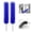 Blue 2pcs, variant on Aquanexis 90 Flexible Ceiling & Fan Dust Magnet, Bendable Microfiber Head, 2026 Fan Cleaner Brush Reusable Dust Remover ldeal for Electric Fans Air Conditioning, Home Car Vents, Curtain