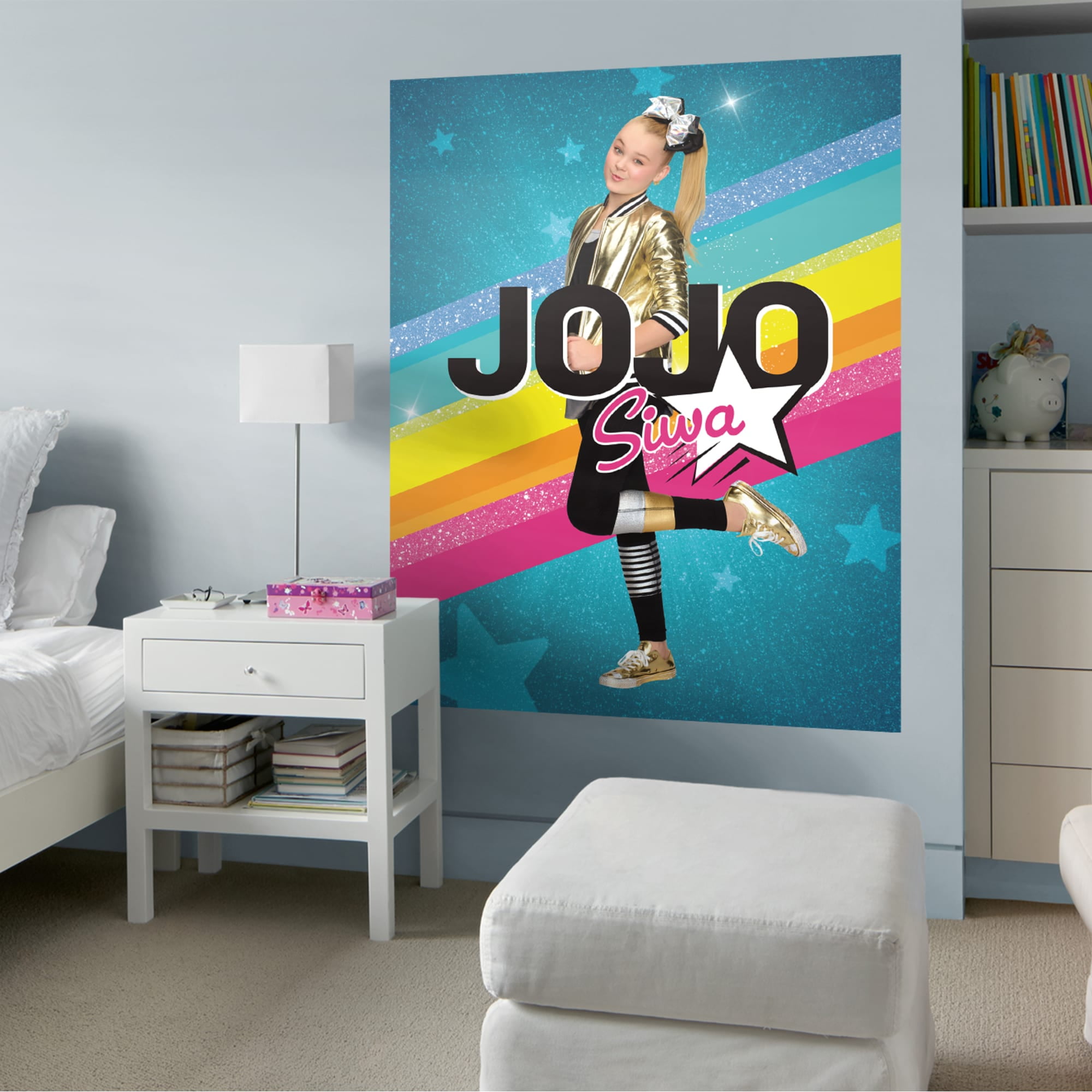 Fathead JoJo Siwa Mural Giant Officially Licensed Nickelodeon
