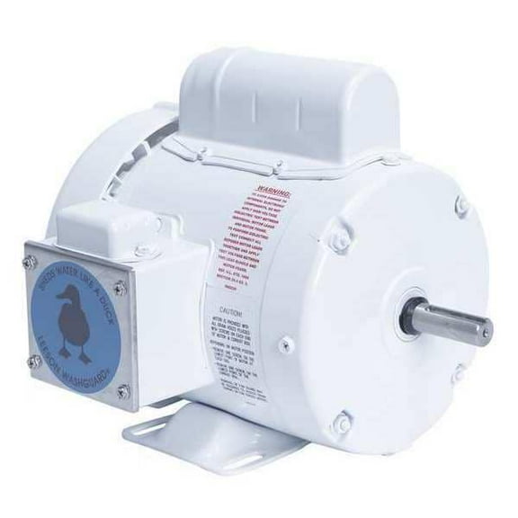Leeson Washdown Motor,1/2 HP,1725 rpm,115/230V 112431.00