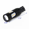 thumbnail image 4 of 2Pc 50W 921 912 T15 LED 6000K White Backup Reverse Lights Parking Tail Bulbs, 4 of 7