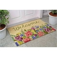 thumbnail image 3 of Calloway Mills 112861830 Welcome Floral Doormat 18" x 30", 3 of 5