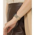 thumbnail image 3 of ZYX 7-Link Stainless Steel Band for Apple Watch, Women's Dressy Metal Bracelet with Tool, Sliver & Gold, 49mm/46mm/45mm/44mm/42mm(series 3/2/1), 3 of 6