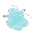thumbnail image 2 of OULII Glow in the Dark Garden Pebbles 100Pcs Sky-Blue for Yards, 2 of 6