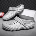 thumbnail image 1 of Sandalias ligeras de EVA para hombre, zapatos informales con agujeros, zuecos para amantes del jardín en casa y al aire libre, zapatillas planas de playa, 45, 2022 Qiuyongming unisex, 1 of 2