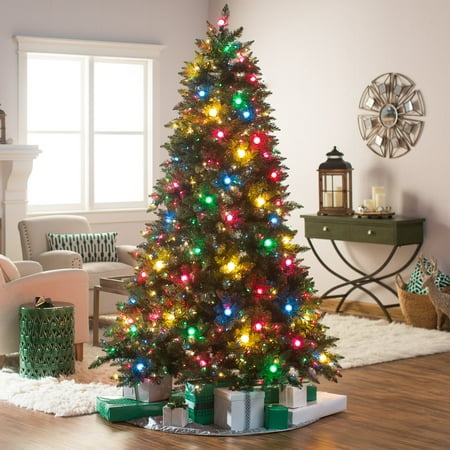 7 5 ft reno pine pre lit full christmas tree walmart com 7 5 ft reno pine pre lit full christmas tree walmart com