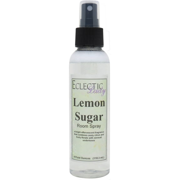 Lemon Sugar Room Spray by Eclectic Lady, 8 Ounces, Fragrant Aromatic Room Mist For Home, Room, Office