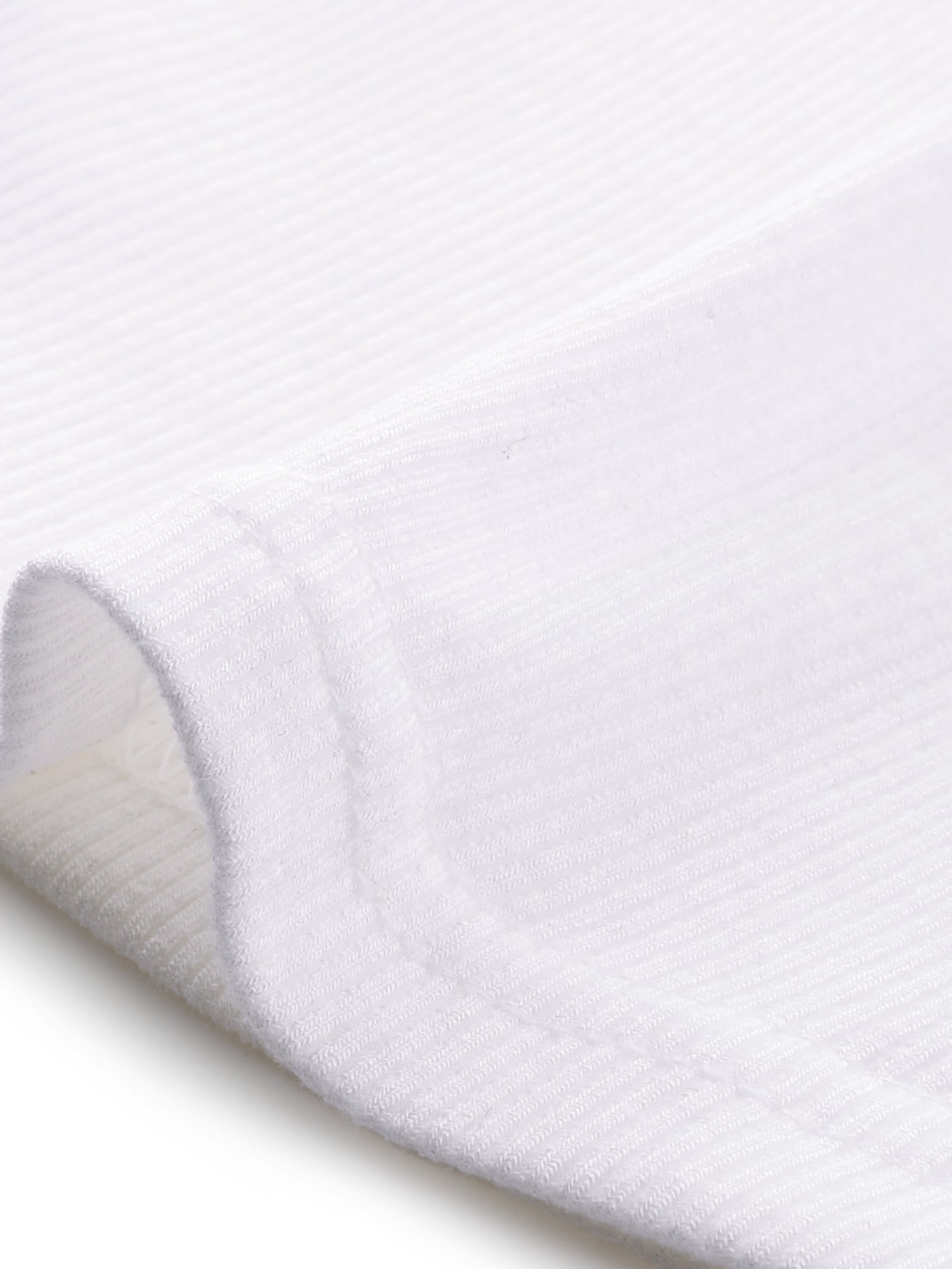 DARING DIVA Women's V Neck Short Sleeve Stretchy Lightweight Casual T-Shirt L White