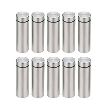

Fule 10PCS 19mm Stainless Steel Advertisement Pin Nails Billboard Fixing Screws