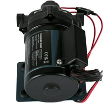 KFFKFF Cleaning Pump, 12V DC, 7 GPM 60 PSI, Max. 10 FT Elevation Self Suction Water Pump, with EPDM Valve, All-Purpose Salt Water Filter & Female/Male Connector, for Recreational Vehicle, Sailboat