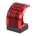 thumbnail image 4 of Accesorio de actualización de coche RC con disipador de calor para motor de 42 mm de coche RC 4274 7282 1515 (rojo), 4 of 8