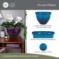 thumbnail image 2 of Maceta decorativa The HC Companies Pizzazz, 30 cm, Admiral, 2 of 7