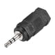 thumbnail image 2 of Adaptador de Conector Estéreo de 0.1'' Macho a 0.14'' Hembra Uxcell 2 Piezas, 2 of 5