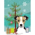 thumbnail image 1 of Christmas Tree And Jack Russell Terrier Flag Garden Size, 1 of 1