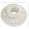 thumbnail image 3 of Meridian Furniture Arc Cream Boucle Fabric Modular Sectional, 3 of 7