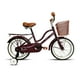 thumbnail image 1 of Bicicleta Black Panther Santorini R16 Equipada Con Canasta Morado, 1 of 3