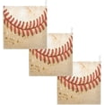 thumbnail image 6 of Coolnut 3 PCS Baseball Stitches Vintage Baby Muslin Washcloths, Soft Absorbent Face Towel Burp Cloths Cotton Bath Wipes Infant Wash Cloth for Newborn Boys Girls, 6 of 6