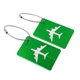 thumbnail image 1 of Tarjeta De Etiqueta De Bolso De Equipaje Nombre Dirección Mensaje Del Titular Verde2pcs Unique Bargains Etiquetas de equipaje, 1 of 6