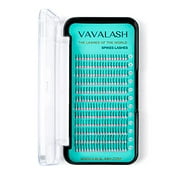 VAVALASH Premade Fan Spikes Lash Extensions Mixed Tray 8-15mm C Curl 0.07mm Matte Black Eyelash Extension Supplies Spikes FansC-0.07,8-15mm