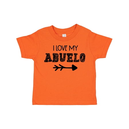 

Inktastic I Love My Abuelo with Arrow Gift Toddler Boy or Toddler Girl T-Shirt