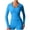 Blue-01, variant on Womens Cropped Slim Fit Workout Jacket Weightless Track Athletic Full Zip Up Tops with Thumb Holes
