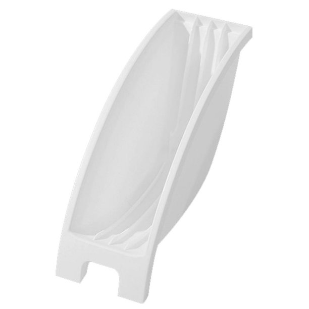 Tohuu Vertical Plate Rack Vertical Plate Cradle White Plates & Dishes Organizer Kitchen