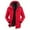 Red, variant on Herrnalise Men's Detachable Cap Waterproof And Windproof Thick Three-in-one Jacket Outdoor Sports Warm Jacket Red
