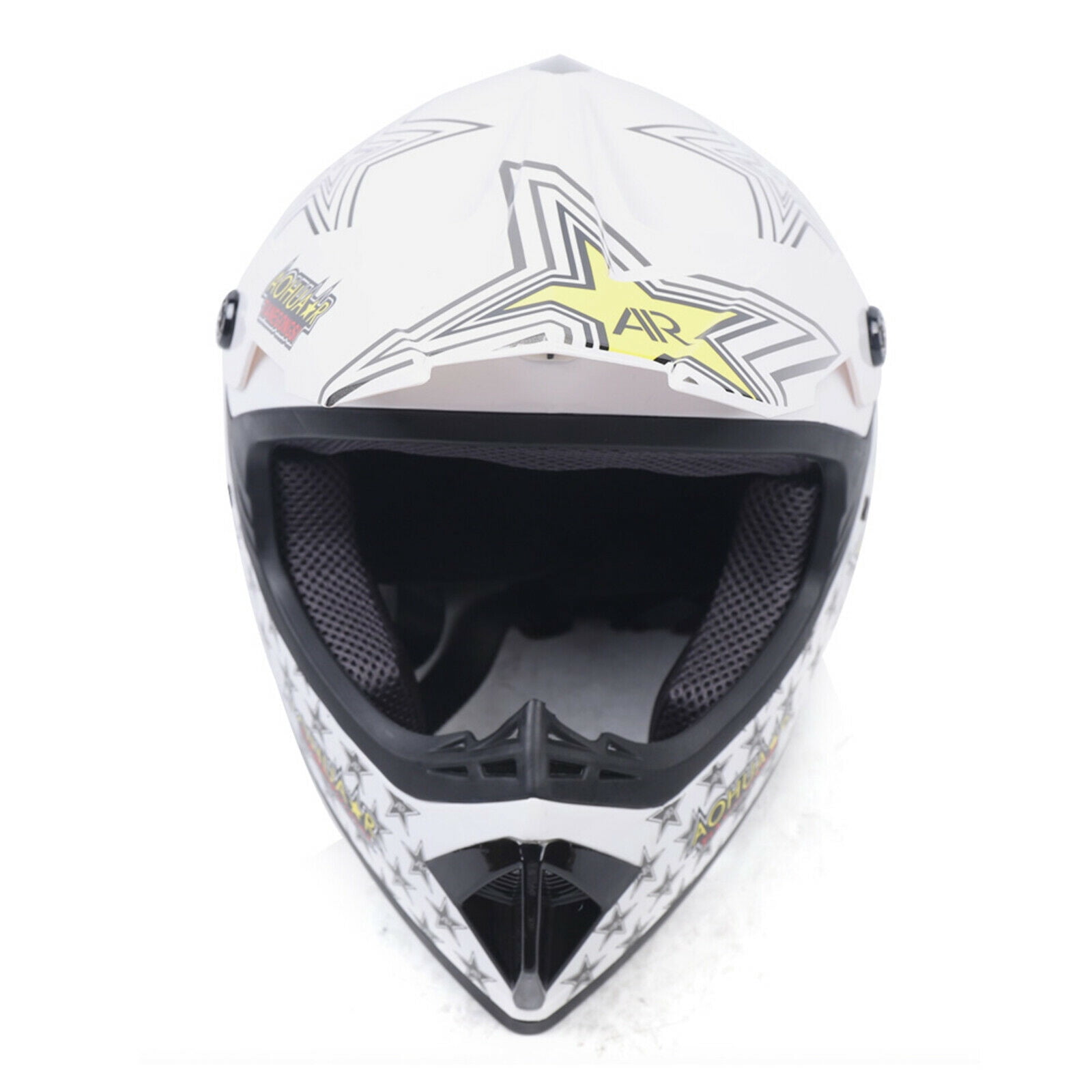 Youth Racing ABS Matte Motocross Impact Resistant M Unisex Helmet with Goggle, Gloves