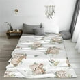 thumbnail image 6 of Koala Blanket Koala Throw Blanket Soft Fleece Flannel Bedding Koala Gifts for Girls Boys Women Lovers Adults Stuff Plush for Couch Sofa Bed Room Decor 50"X60", 6 of 6
