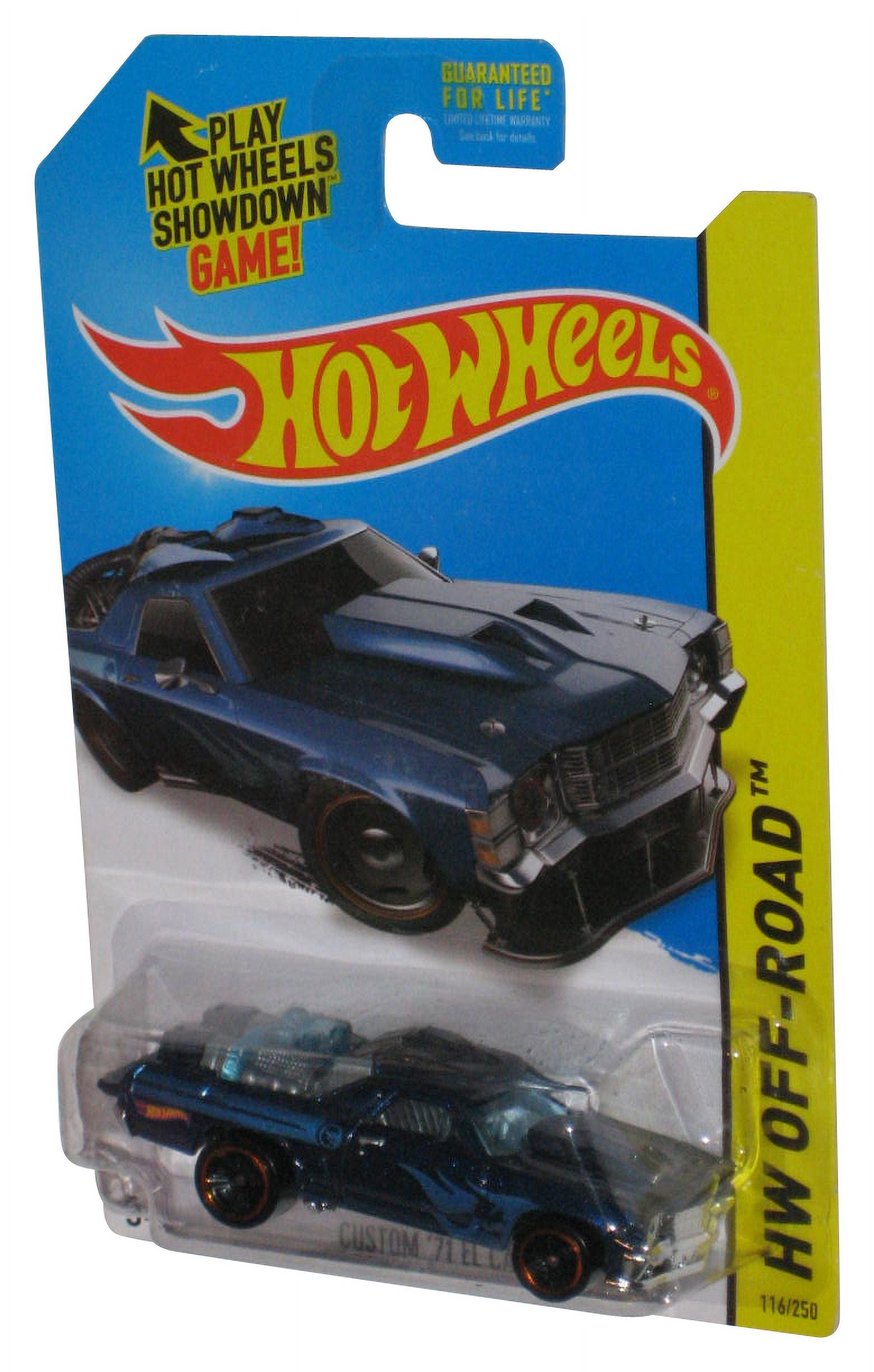 Hot Wheels Showdown HW City (2013) Black '71 El Camino Toy Car 18