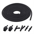 thumbnail image 1 of 7Pcs/Set Front Windscreen Wiper Arm Washer Nozzle Jet 4 Way Check Valve 2M Tube Pipe Hose T Y Connector Straight, 1 of 5