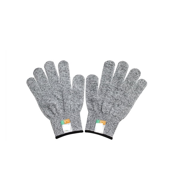 Cut Resistant Gloves Food Grade Level 5 Protection, Safety Kitchen Cuts Gloves for Oyster Shucking, Fish Fillet Processing, Mandolin Slicing, Meat Cutting and Wood Carving ,Breathable Comfort