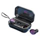 thumbnail image 1 of Auriculares , Auriculares inalámbricos 5.0 Mini auricular estéreo en oreja, Estuche recargable de 3500 mah, Emparejamiento automático, Negro con cordón, 1 of 8
