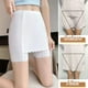 thumbnail image 3 of TQEHS Pantalones cortos de doble capa invisibles debajo de la falda, antirozaduras, entrepierna delantera, seguridad Sho % O1L4, 3 of 6