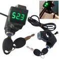 thumbnail image 5 of Accessories Scooter Motorbike Electric Bicycle Refitting Parts E-Bike Thumb Throttle With Key Battery Level Display Power Switch Lock, 5 of 8