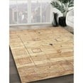 thumbnail image 3 of Ahgly Company Machine Washable Indoor Rectangle Contemporary Peru Brown Area Rugs, 5' x 7', 3 of 7