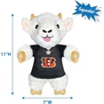 thumbnail image 3 of Pets First NFL Goat Plush Toys for Dogs & Cats Dog Chew Toys with Inner Squeaker, 3 of 4
