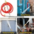thumbnail image 7 of Pressure Washer Sandblasting Kit - 5000 PSI Wet Abrasive Sandblaster Attachment with 3 Ceramic Nozzles, 1/4" Quick Disconnect, for Rust, Paint, and Graffiti Removal, 7 of 7