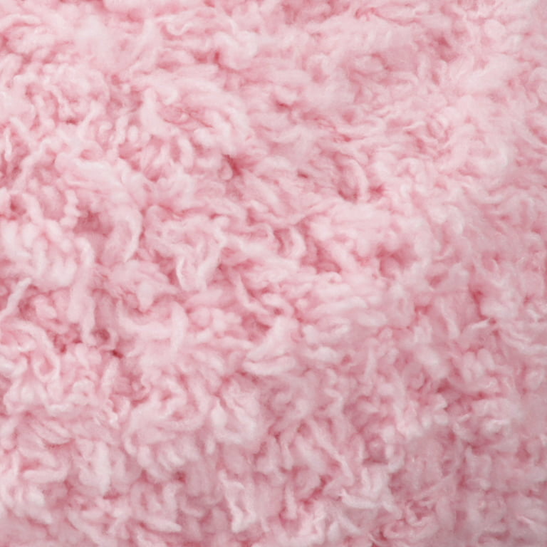 BERNAT PIPSQUEAK Baby Blanket Yarn, 3.5oz, Tickle Me Pink Lot of 6