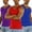 3 Pack: Red/Royal/Purple, variant on ToBeInStyle Men's A-Shirt Tank Top Muscle Shirt - Purple - X-Large