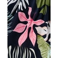 thumbnail image 6 of YONGHS Kids Girls Sleeveless Bohemian Beach Dress Flower Printed Summer Hawaiian Flowy Sundress Navy Blue 9-10, 6 of 7