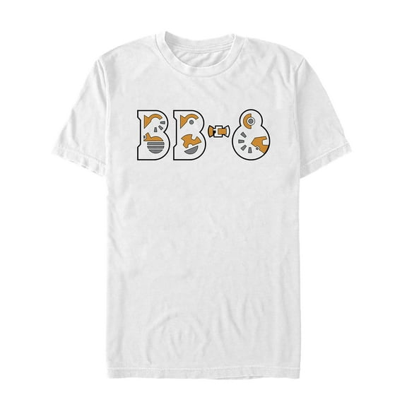 Men's Star Wars: The Rise of Skywalker BB-8 Gear Graphic Tee White Small